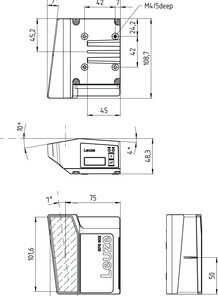 BPS 300i SM 100 D Bar code positioning system