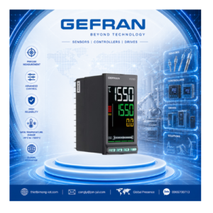 1550 PID Controller and programmer, 18 DIN Gefran Viet Nam