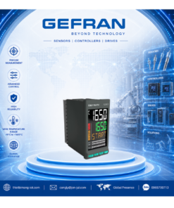 1650 Double loop PID Controller, 18 DIN Gefran Viet Nam