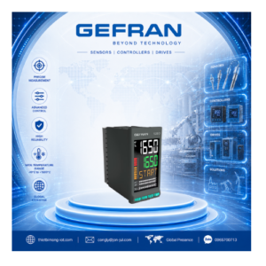 1650 Double loop PID Controller, 18 DIN Gefran Viet Nam