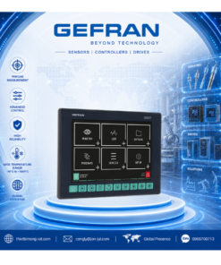 3850T Up to 16 PID loops Controller Programmer and Recorder, 7” graphic touch interface Gefran Viet Nam
