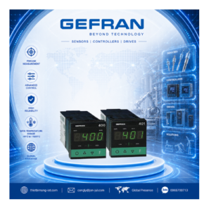 400-401 Phase Out PID Controller, 116 DIN Gefran Viet Nam