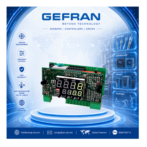 600 OF PID Controller Open Frame Gefran Viet Nam