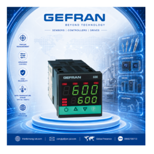 600 PID Controller, 116 DIN Gefran Viet Nam