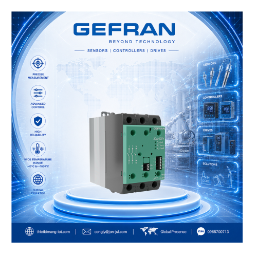 GRZ-H Three-phase solid-state relays Gefran Viet Nam