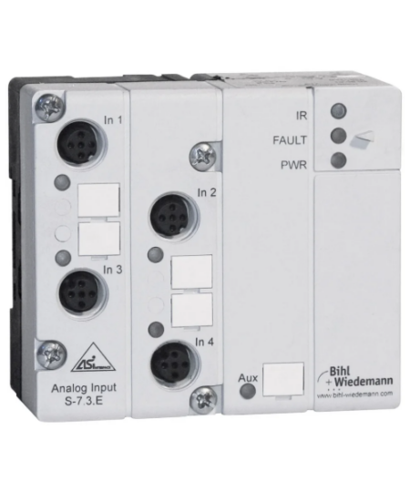 BWU1360 Module đầu vào analog ASi IP65 4AI 0-10V Bihl+Wiedemann Bihl-Wiedemann