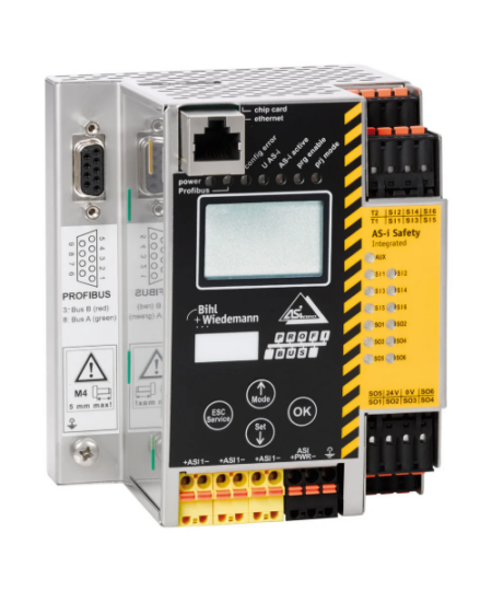 BWU2793 Gateway ASi-3 PROFIBUS tích hợp bộ giám sát an toàn Bihl+Wiedemann Bihl-Wiedemann