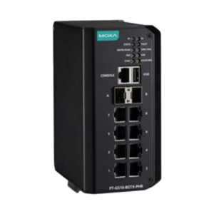 PT-G510-8GTX-PHR-HV Switch Ethernet công nghiệp Gigabit có quản lý Moxa