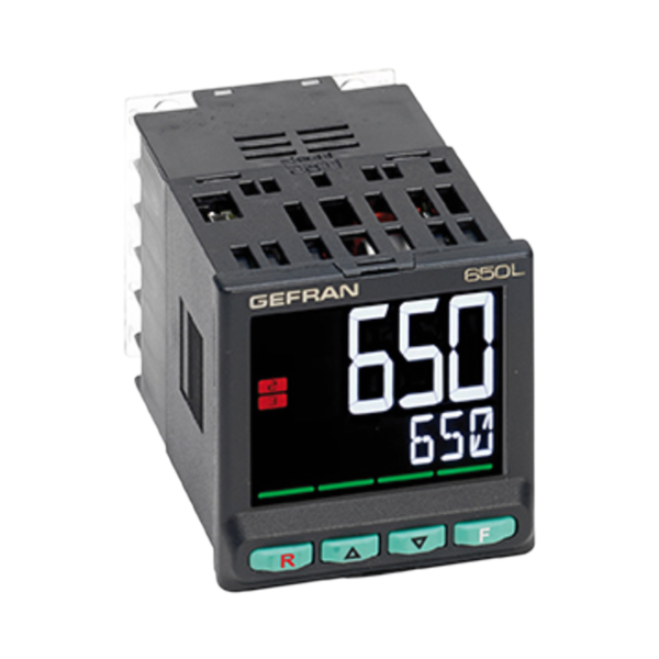 650L-R-RR0-01011-1-G Bộ điều khiển PID một vòng kích thước một phần mười sáu DIN Gefran
