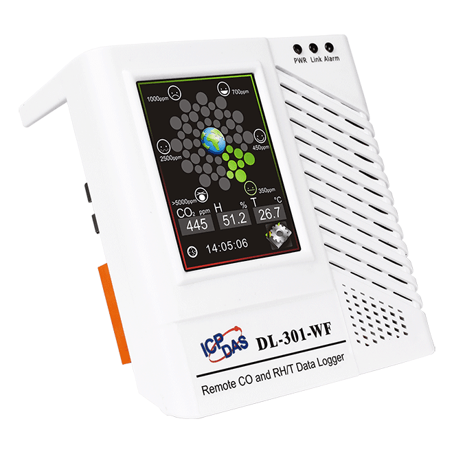 DL-301-WF Dew Point Data Logger with Safety Alarm (RS-485, Ethernet, PoE) ICP DAS Vietnam