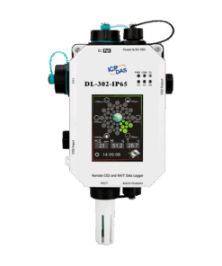DL-302-IP65 Dew Point Data Logger with Safety Alarm (RS-485, Ethernet, PoE) ICP DAS