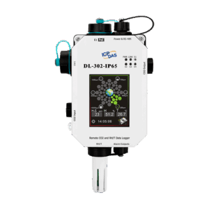 DL-302-IP65 Dew Point Data Logger with Safety Alarm (RS-485, Ethernet, PoE) ICP DAS