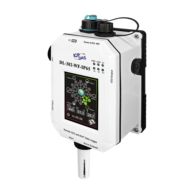 DL-302-WF Dew Point Data Logger with Safety Alarm (RS-485, Ethernet, PoE) ICP DAS Vietnam