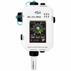 DL-311-IP65 Dew Point Data Logger with Safety Alarm (RS-485, Ethernet, PoE) ICP DAS