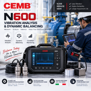 CEMB N600 – Ứng dụng phân tích rung và cân bằng động trong nhà máy