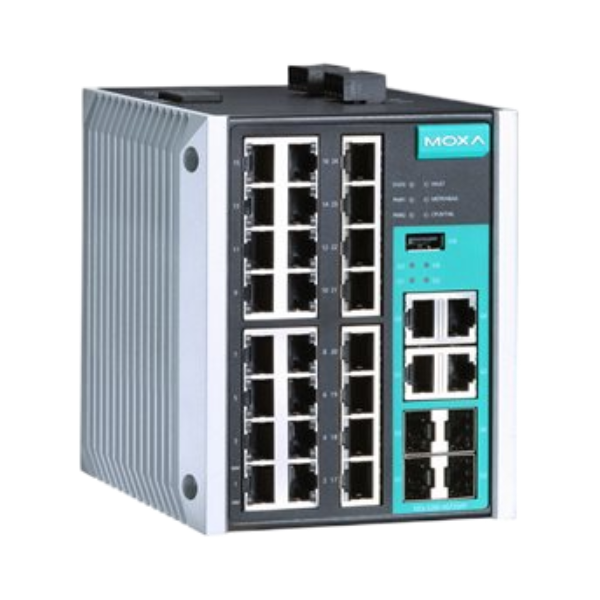 EDS-528E-4GTXSFP-HV Switch Ethernet công nghiệp có quản lý Moxa