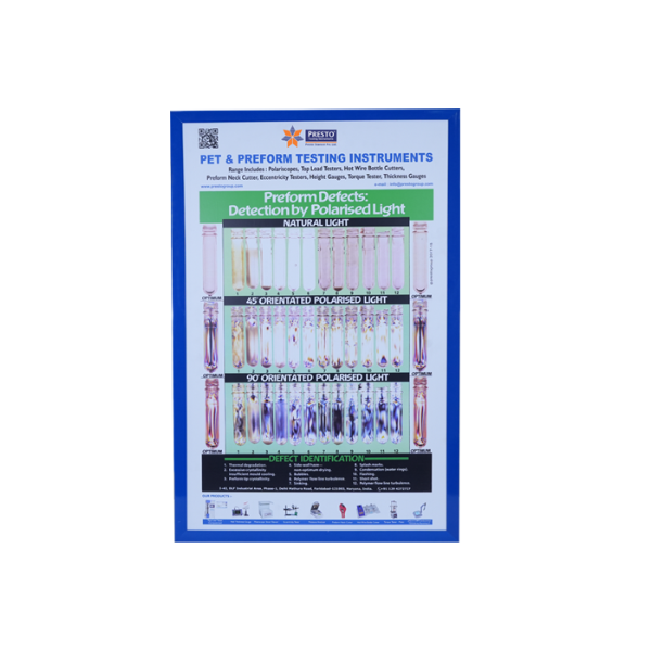 Preform Defects Chart Biểu đồ lỗi Preform Presto Vietnam