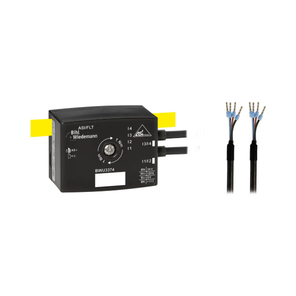 BWU3374 Bộ phân phối chủ động ASi IP67 4 đầu vào Bihl+Wiedemann Bihl-Wiedemann