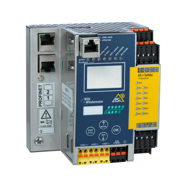 BWU3954 Gateway ASi-5/ASi-3 PROFINET tích hợp bộ giám sát an toàn Bihl+Wiedemann Bihl-Wiedemann