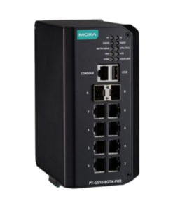PT-G510-8GTX-PHR-WV Switch Ethernet công nghiệp Gigabit có quản lý Moxa