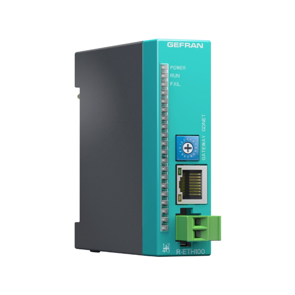 R-ETH100 GILOGIK II Mô đun cầu nối Ethernet 100 cho hệ thống I O từ xa Gefran