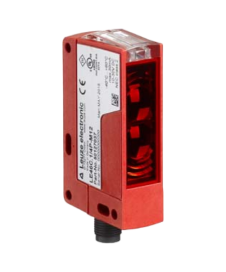 PRK46C.D1/PX-M12 Cảm biến quang phản xạ phân cực Leuze