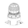 STExB2X10DC024AS1A1R/R Đèn chớp Xenon 10J 24VDC E2S